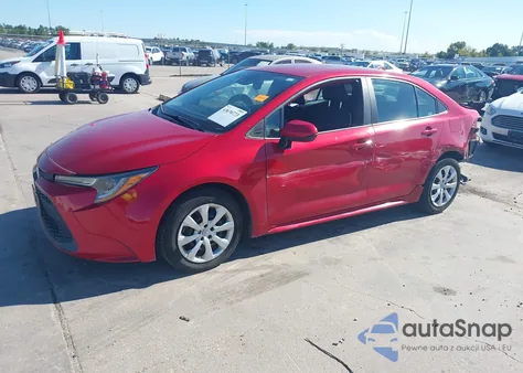 2021 Toyota Corolla Le z USA, uszkodzony, nr VIN 5YFEPMAE0MP236663